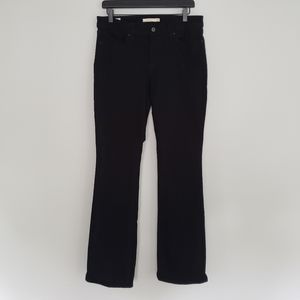 Levi's Premium Denim Black 715 Bootcut